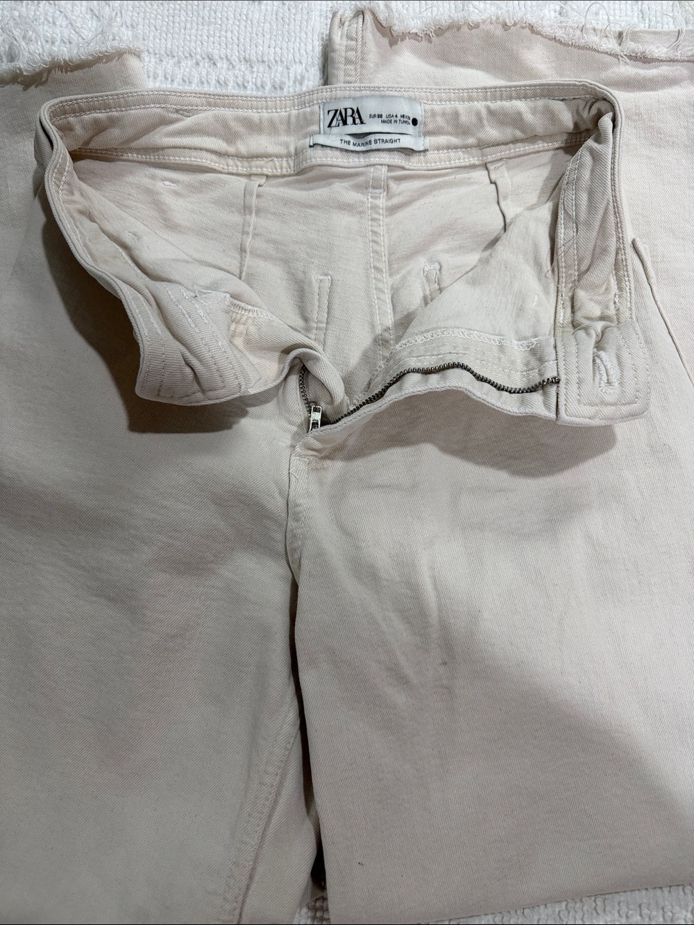 Zara Marine Straight Jeans